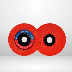 4" Non Woven Disc – Extra Heavy- U5 Duty Red Surface Conditioning Disc