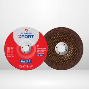 7" Export Grinding Wheel – Double Net Brown 6.0mm (2372B-6.0)