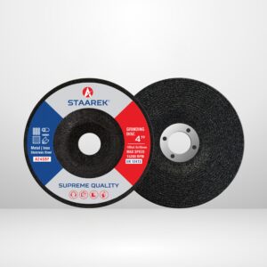 4" Grinding Disc – 4 mm Double Nets High-Performance Black Disc