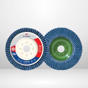 4" Metal Flap Disc (Zirconium) – High-Performance Blue Abrasive Disc
