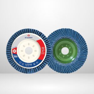 4" Metal Flap Disc (Zirconium) – High-Performance Blue Abrasive Disc