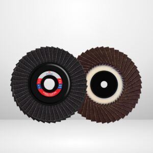 4" Flexible Flap Disc – Plastic Flexible Flap Disc 120# Brown