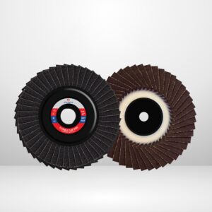 4" Flexible Flap Disc – Plastic Flexible Flap Disc 320# Brown